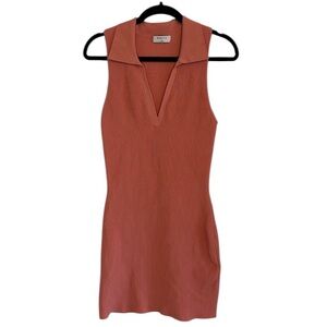 ARITZIA Babaton Sculpt Knit Polo Dress
